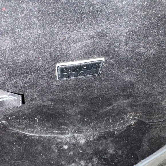 Circus by Sam Edelman Crossbody Bag Purse Handbag Black Leather Whimsigoth Y2K. - Picture 4 of 5